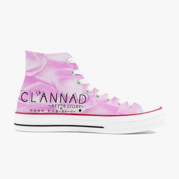 Clannad Nagisa Furukawa A-Star High White Anime Shoes _ Clannad _ Ayuko