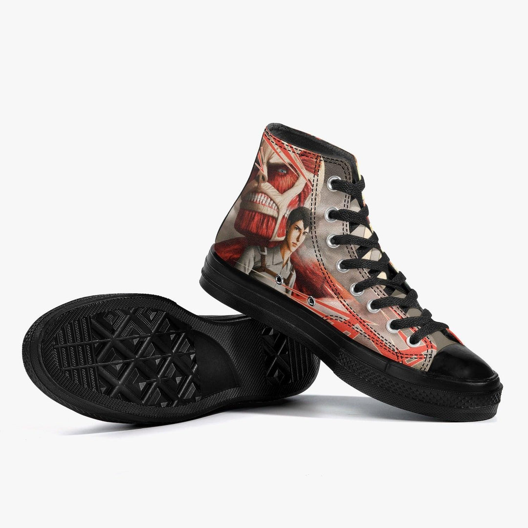 Attack On Titan Bertholdt Hoover A-Star High Anime Shoes _ Attack On Titan _ Ayuko