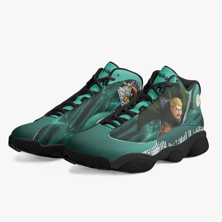 Attack On Titan Erwin Smith JD13 Anime Shoes _ Attack On Titan _ Ayuko