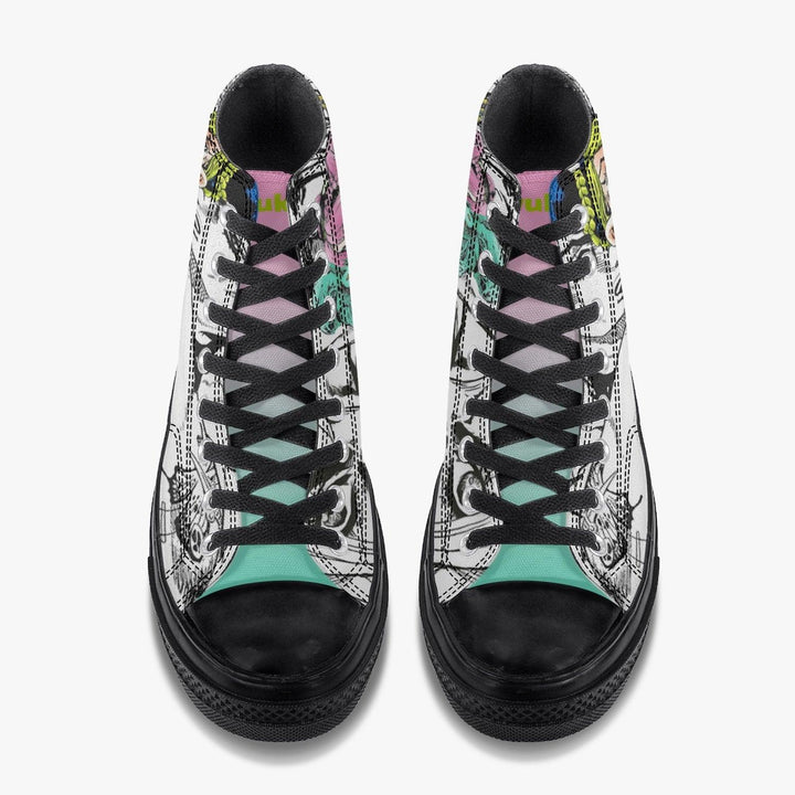 JoJo's Bizarre Adventure Jolyne Kujo A-Star High Anime Shoes _ JoJo's Bizarre Adventure _ Ayuko