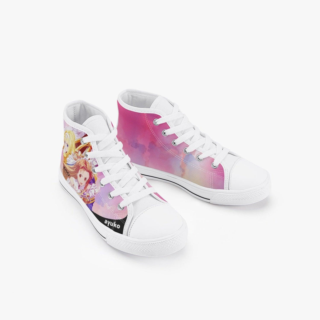 Sword Art Online Asuna and Alice Kids A-Star High Anime Shoes _ Sword Art Online _ Ayuko