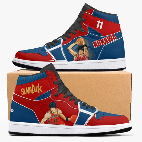 Slam Dunk Rukawa JD1 Mid Anime Shoes _ Slam Dunk _ Ayuko