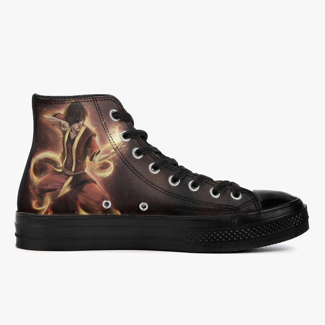 Avatar The Last Airbender Zuko A-Star High Anime Shoes _ Avatar The Last Airbender _ Ayuko