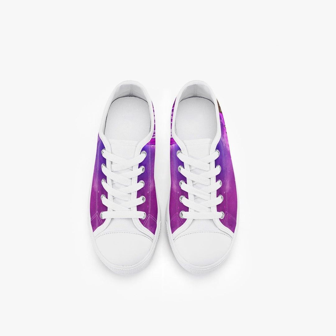 Death Note Purple Kids A-Star Low Anime Shoes _ Death Note _ Ayuko