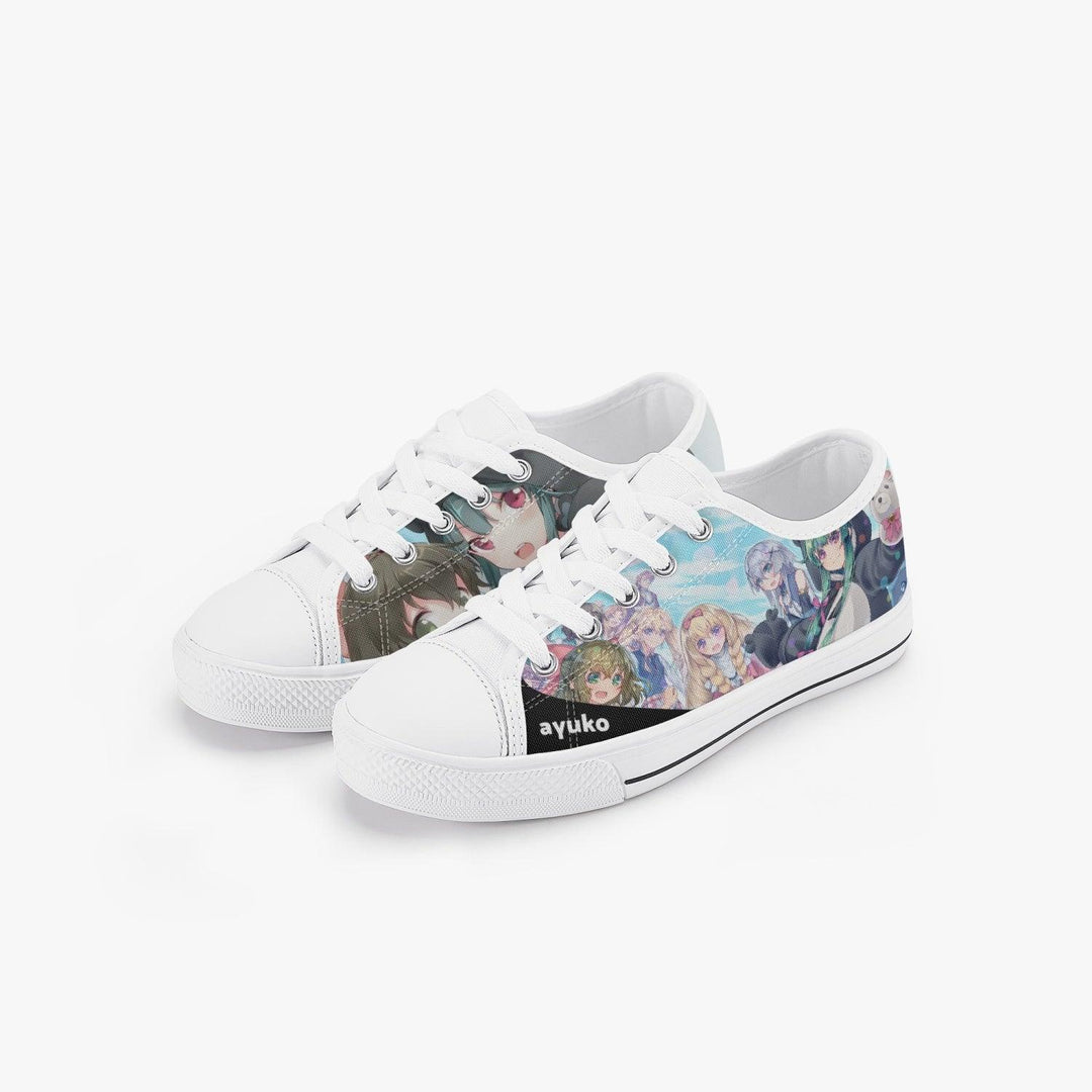 Kuma Kuma Kuma Bear Fina Kids A-Star Low Anime Shoes _ Kuma Kuma Kuma Bear _ Ayuko