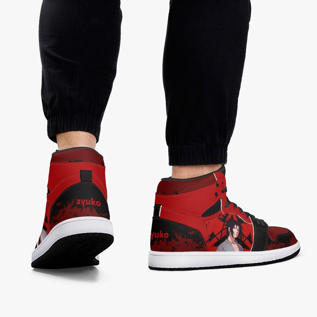 Naruto Shippuden Sasuke Uchiha JD1 Anime Shoes _ Naruto _ Ayuko