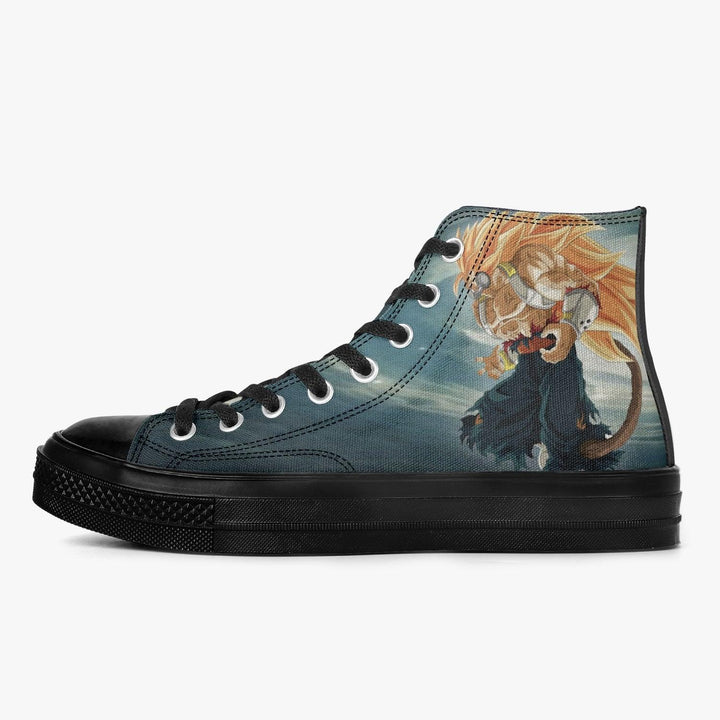 Dragon Ball Z Broly A-Star High Anime Shoes _ Dragon Ball Z _ Ayuko