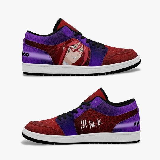 Black Butler Grell Sutcliff JD1 Low Anime Shoes _ Black Butler _ Ayuko