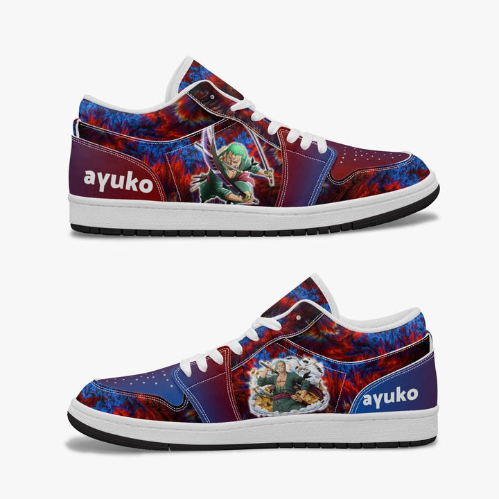 One Piece Roronoa Zoro JD1 Low Anime Shoes _ One Piece _ Ayuko