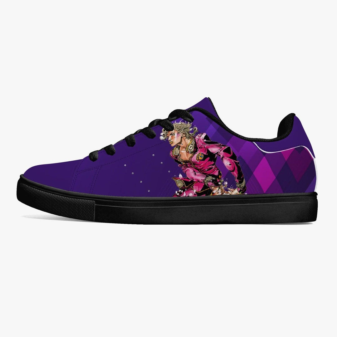 JoJo's Bizarre Adventure Giorno Giovanna Skate Anime Shoes _ JoJo's Bizarre Adventure _ Ayuko