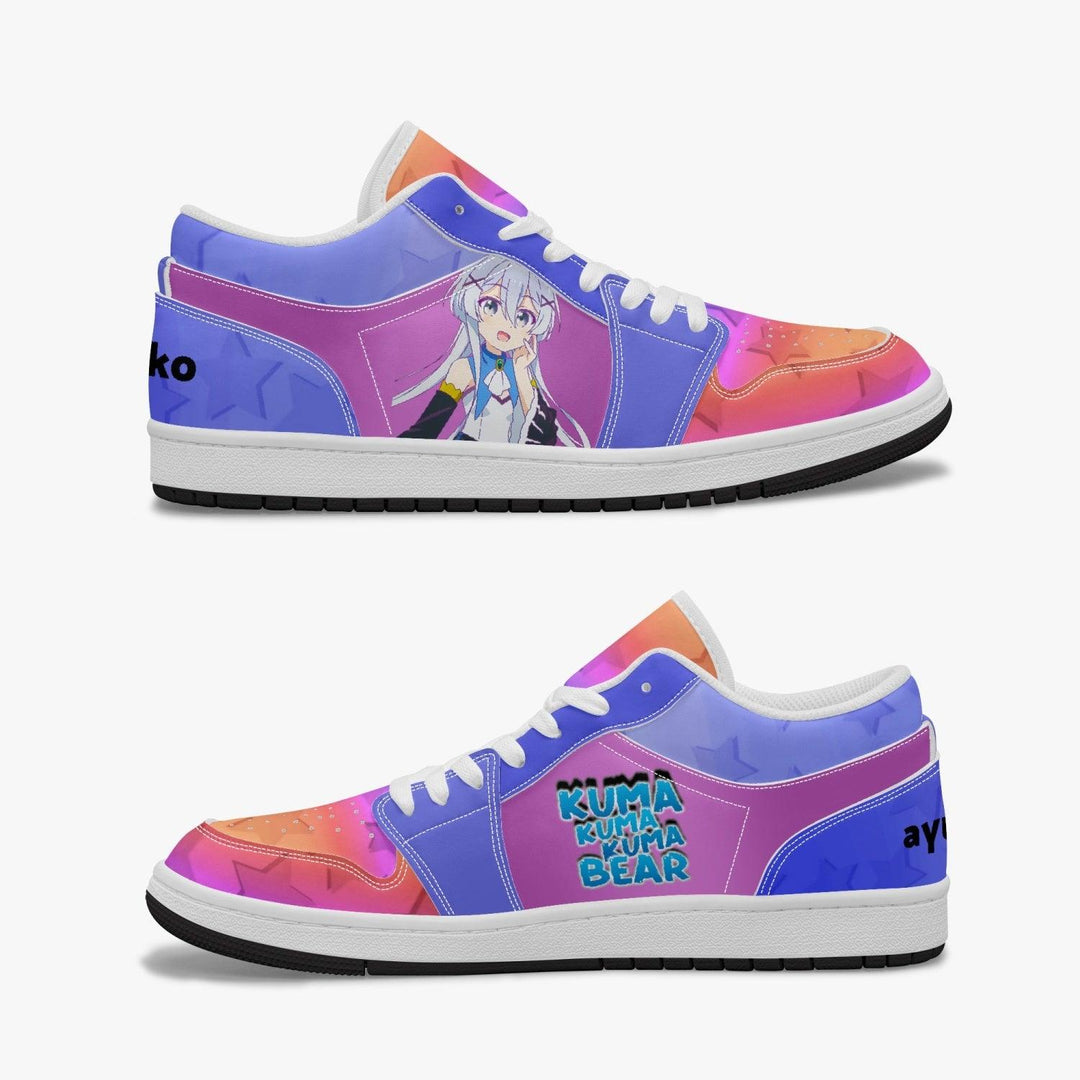 Kuma Kuma Kuma Bear Misana Farrengram JD1 Low Anime Shoes _ Kuma Kuma Kuma Bear _ Ayuko