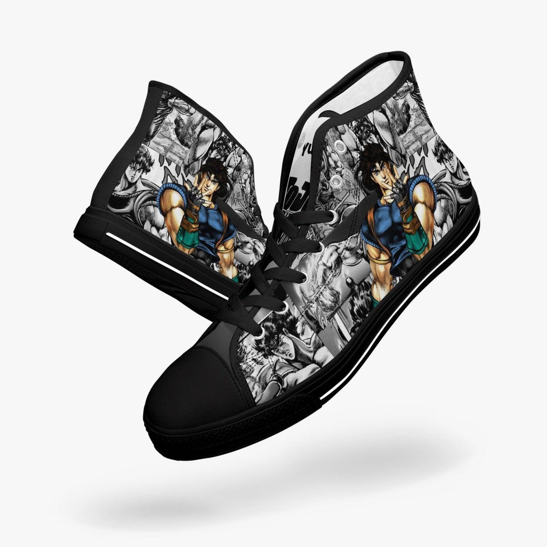 JoJo's Bizarre Adventure Jonathan Joestar A-Star Mid Anime Shoes _ JoJo's Bizarre Adventure _ Ayuko