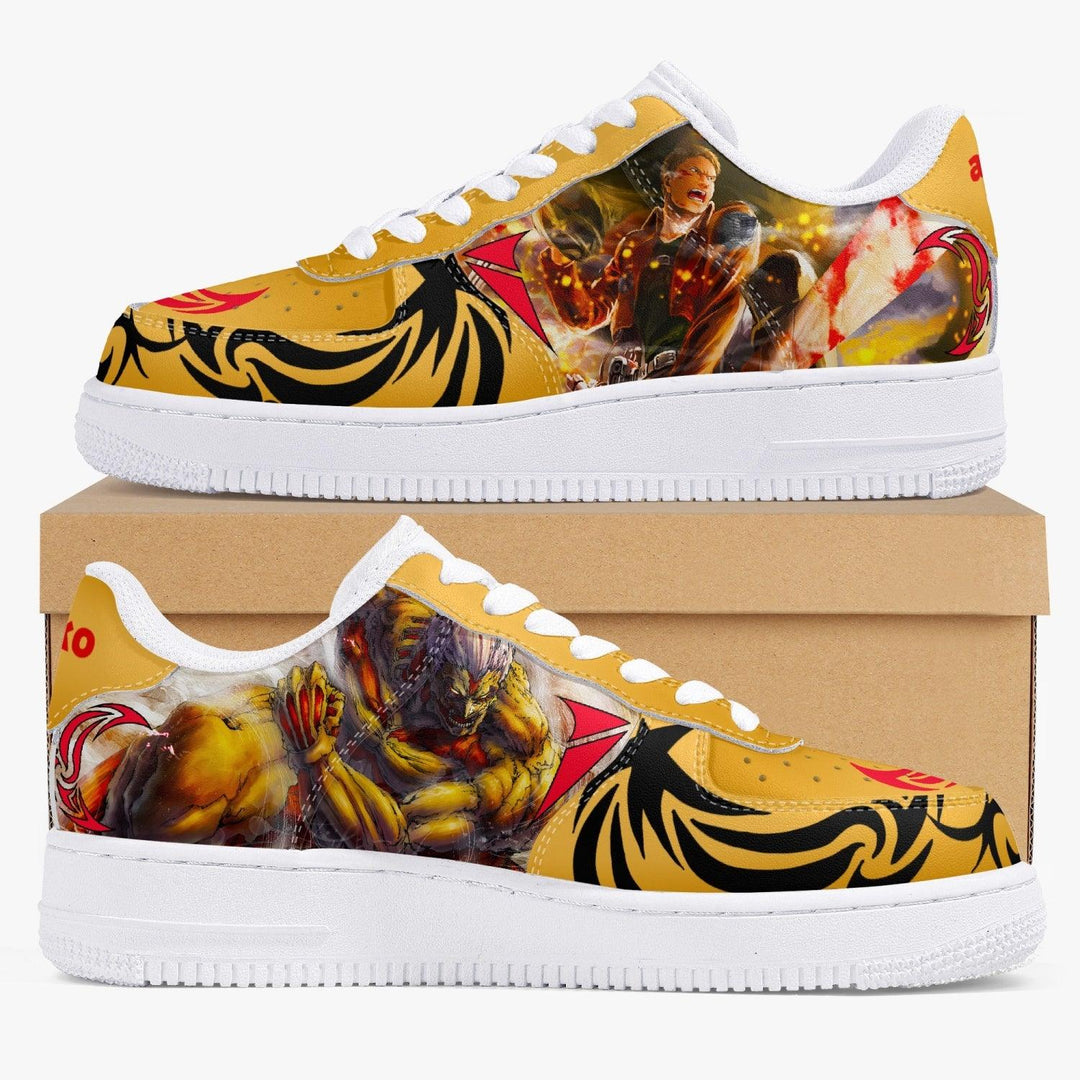 Attack On Titan Reiner Braun AF1 Anime Shoes _ Attack On Titan _ Ayuko