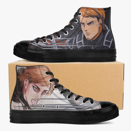 Attack On Titan Jean Kristein A-Star High Anime Shoes _ Attack On Titan _ Ayuko