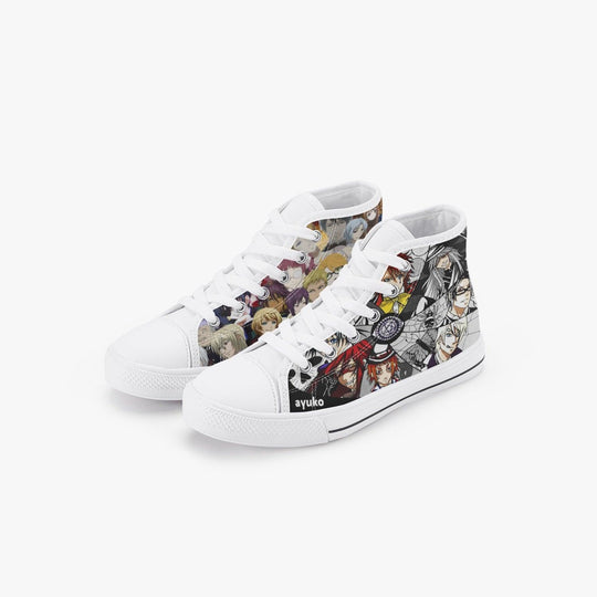 Black Butler Bardroy Kids A-Star High Anime Shoes _ Black Butler _ Ayuko