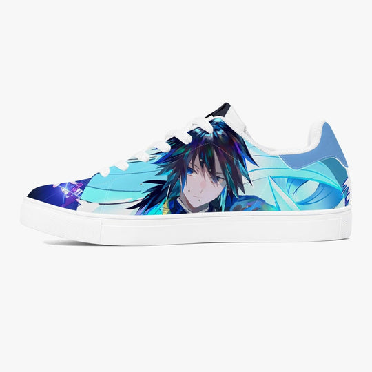 Demon Slayer Giyu Tomioka Skate Anime Shoes _ Demon Slayer _ Ayuko