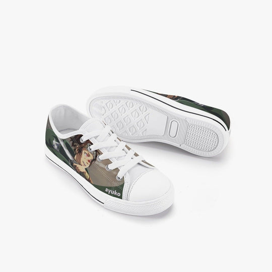 Attack On Titan Hange Zoe Kids A-Star Low Anime Shoes _ Attack On Titan _ Ayuko