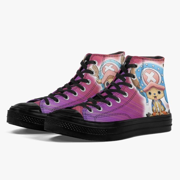 One Piece Chopper A-Star High Black Anime Shoes _ One Piece _ Ayuko