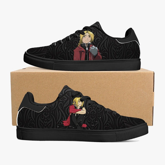 Fullmetal Alchemist Edward Elric Skate Anime Shoes _ Fullmetal Alchemist _ Ayuko