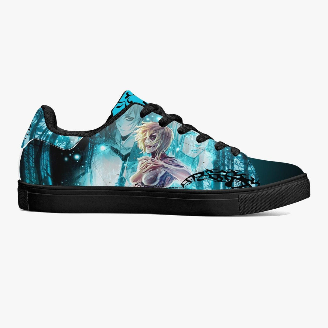 Attack On Titan Annie Leonhart Skate Anime Shoes _ Attack On Titan _ Ayuko