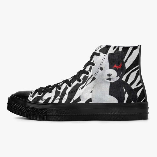 Danganronpa Monokuma A-Star High Anime Shoes _ Danganronpa _ Ayuko