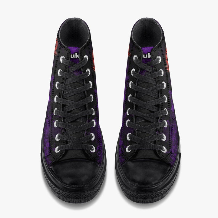 Death Note Ryuk Purple Black A-Star High Anime Shoes _ Death Note _ Ayuko