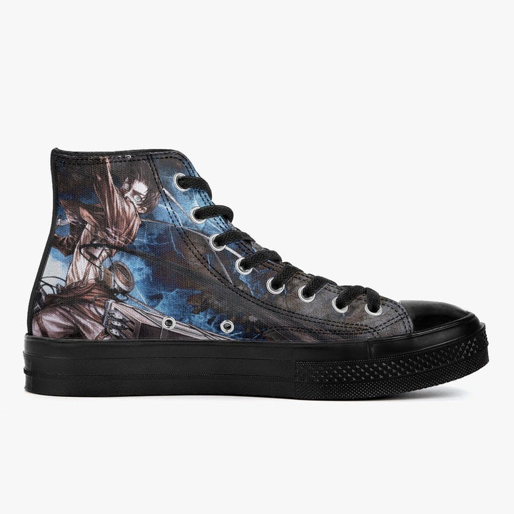 Attack On Titan Eren Yeager A-Star High Anime Shoes _ Attack On Titan _ Ayuko