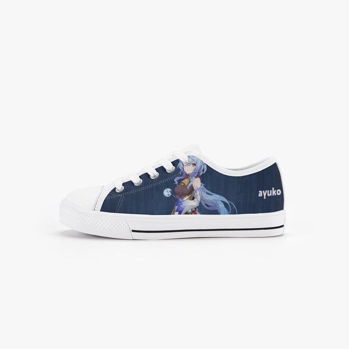 Genshin Impact Ganyu Kids A-Star Low Anime Shoes _ Genshin Impact _ Ayuko