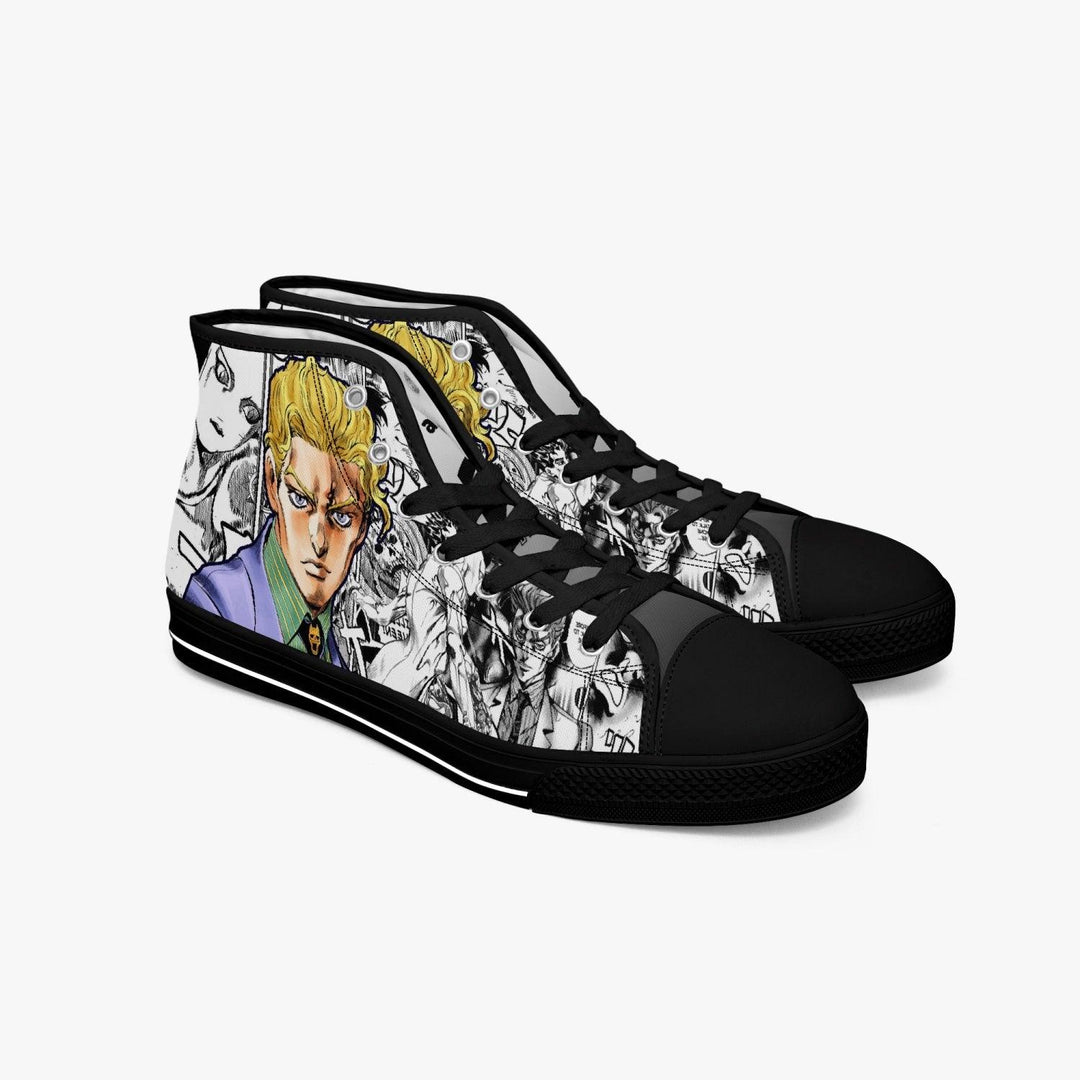 JoJo's Bizarre Adventure Kira Killer Queen A-Star Mid Anime Shoes _ JoJo's Bizarre Adventure _ Ayuko