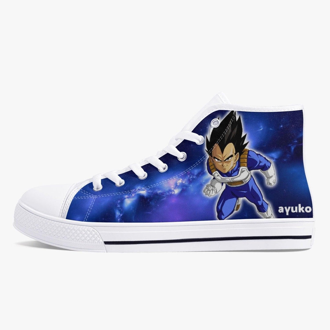 Dragon Ball Super Vegeta A-Star Mid Anime Shoes _ Dragon Ball Super _ Ayuko