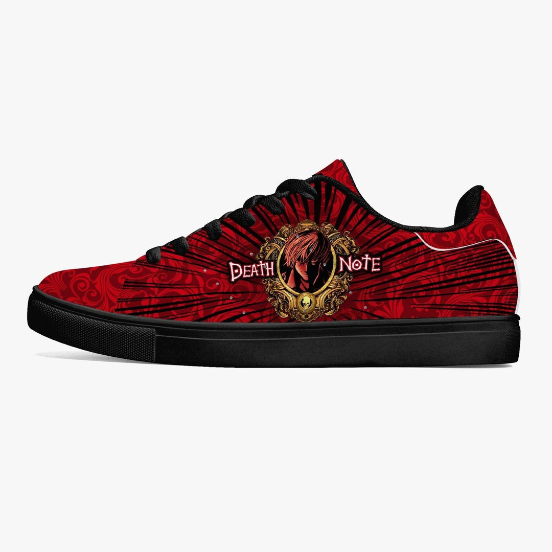 Death Note Red Black Skate Anime Shoes _ Death Note _ Ayuko