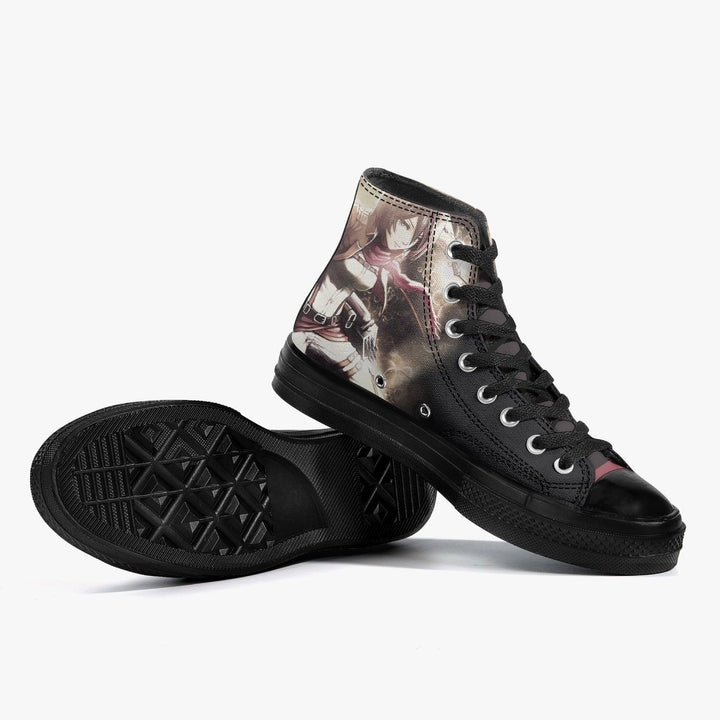 Attack On Titan Mikasa Ackerman A-Star High Anime Shoes _ Attack On Titan _ Ayuko