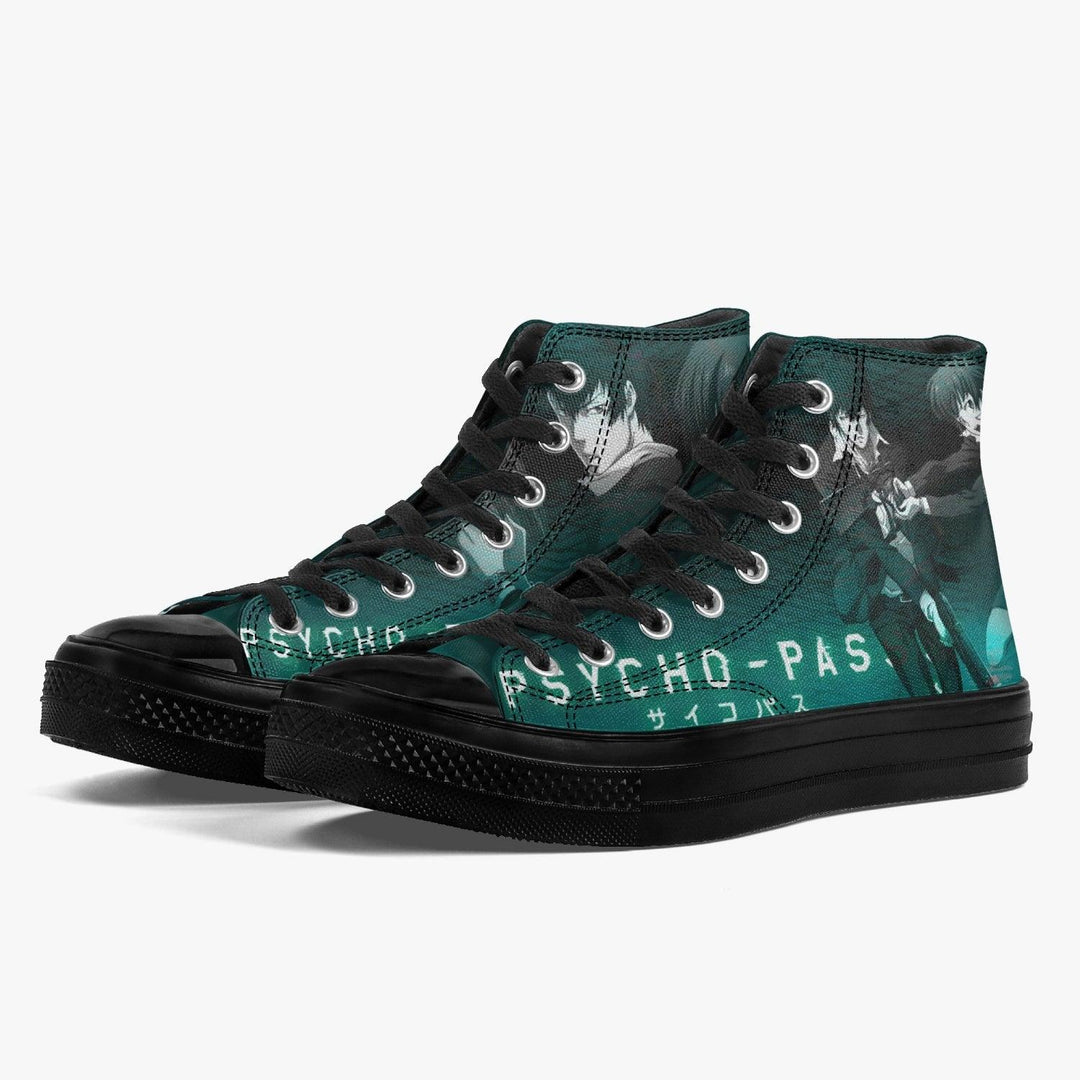 Psycho-Pass Kogami x Mika A-Star High Anime Shoes _ Psycho-Pass _ Ayuko