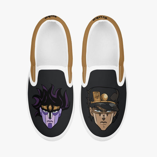 JoJo's Bizarre Adventure Jotaro Koju Kids Slipons Anime Shoes _ JoJo's Bizarre Adventure _ Ayuko