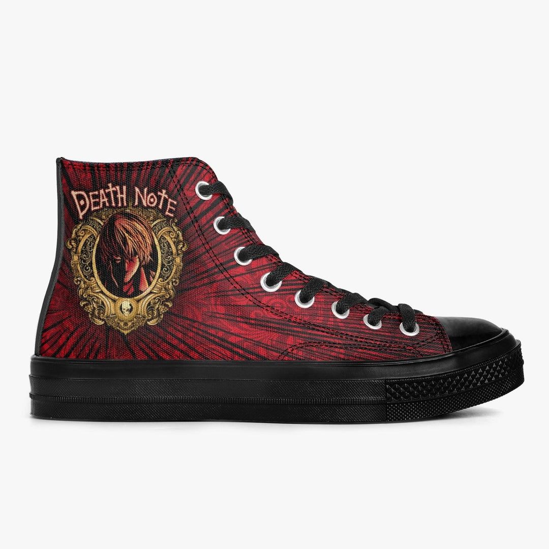 Death Note Light Yagami A-Star High Anime Shoes _ Death Note _ Ayuko