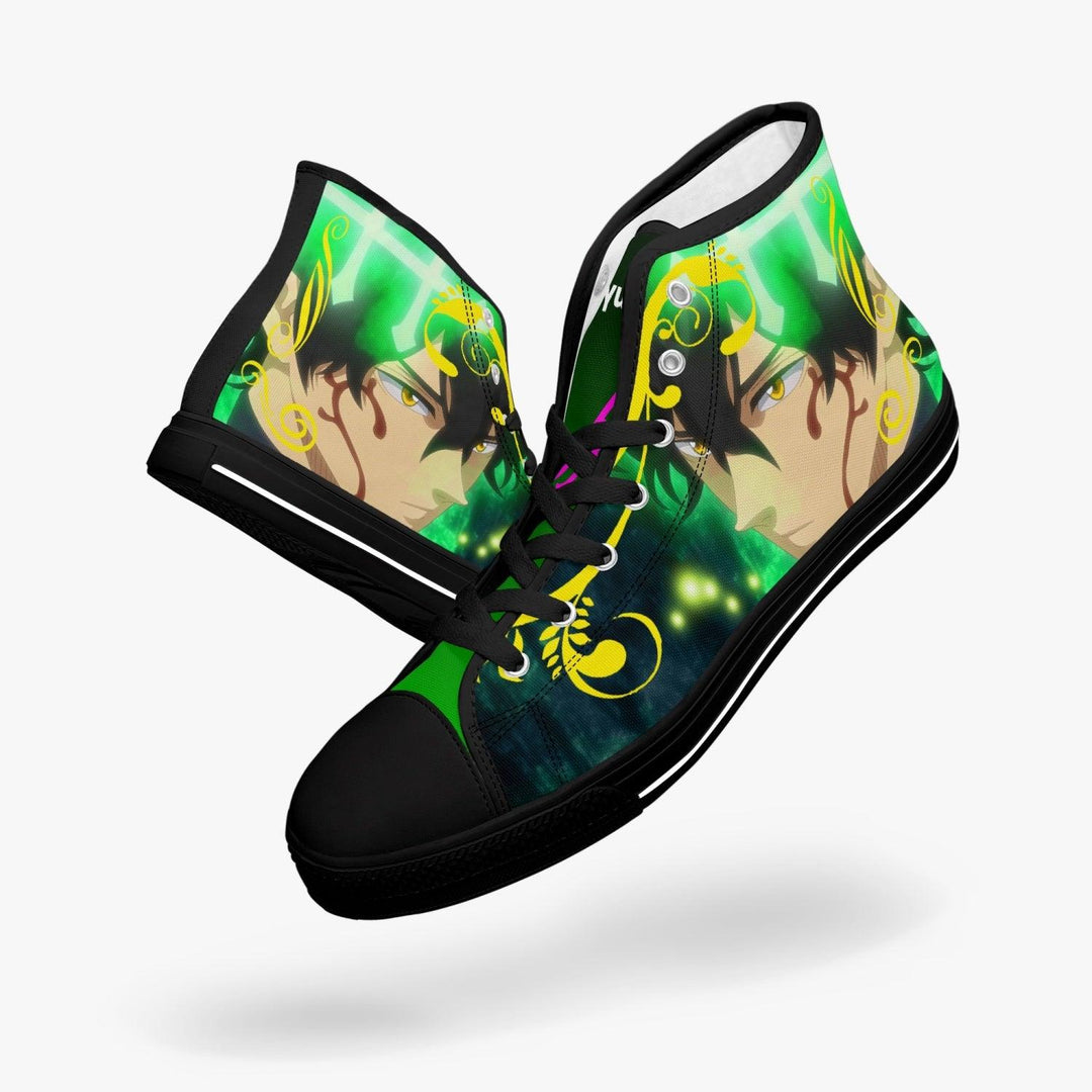 Black Clover Yuno A-Star Mid Anime Shoes _ Black Clover _ Ayuko