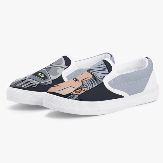 JoJo's Bizarre Adventure Jean Pierre Polnareff Kids Slipons Anime Shoes _ JoJo's Bizarre Adventure _ Ayuko