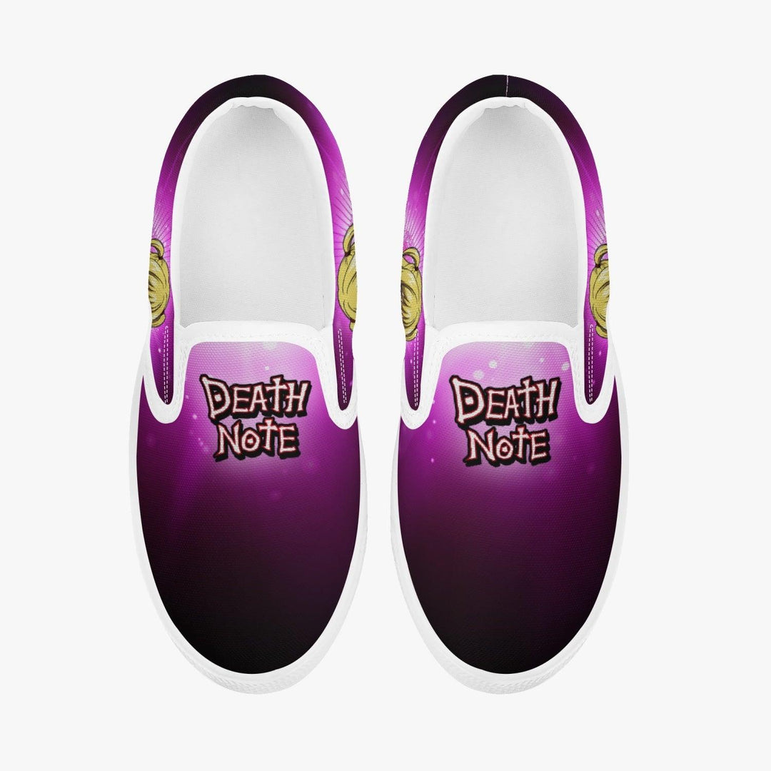 Death Note Light Yagami Kids Slip Ons Anime Shoes _ Death Note _ Ayuko