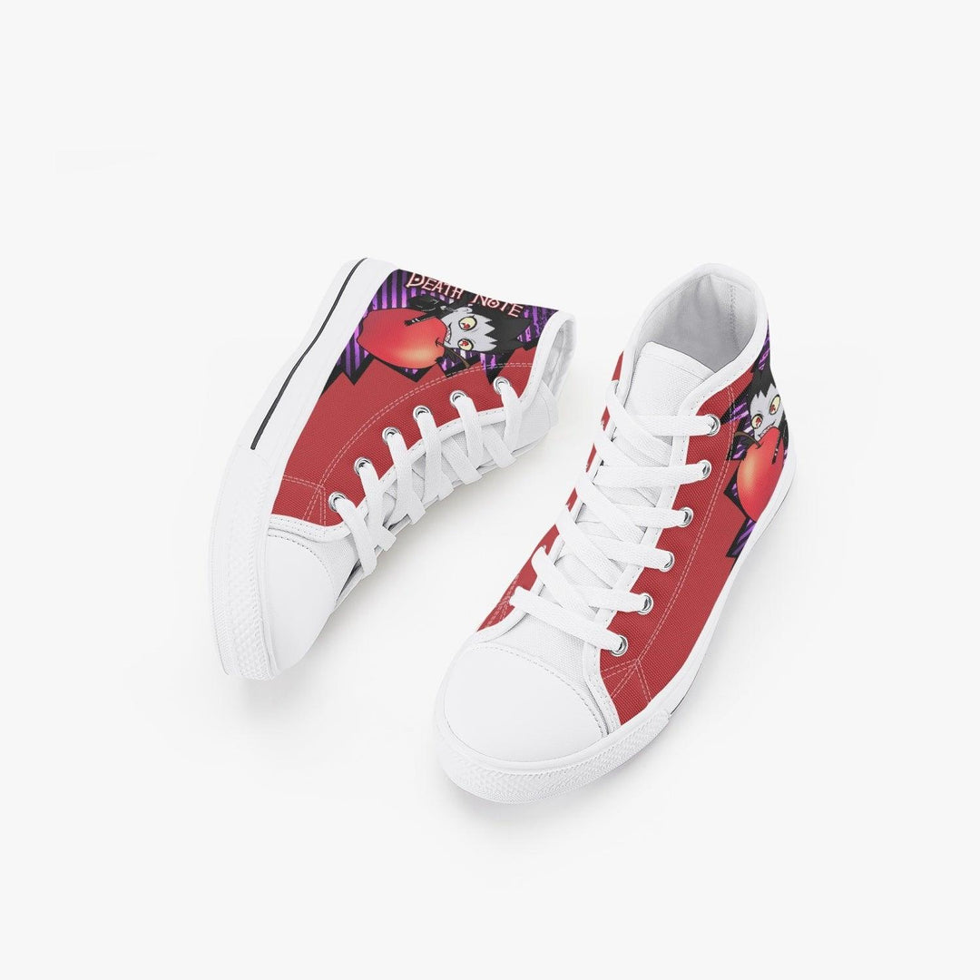 Death Note Ryuk Apple Kids A-Star High Anime Shoes _ Death Note _ Ayuko