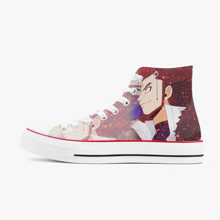 Edens Zero Drakken A-Star High White Anime Shoes _ Edens Zero _ Ayuko