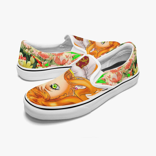 Black Clover Mimosa Vermillion Slip Ons Anime Shoes _ Black Clover _ Ayuko