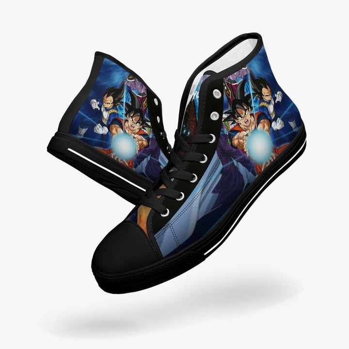 Dragon Ball Z Son Goku and Vegetta A-Star Mid Anime Shoes _ Dragon Ball Z _ Ayuko