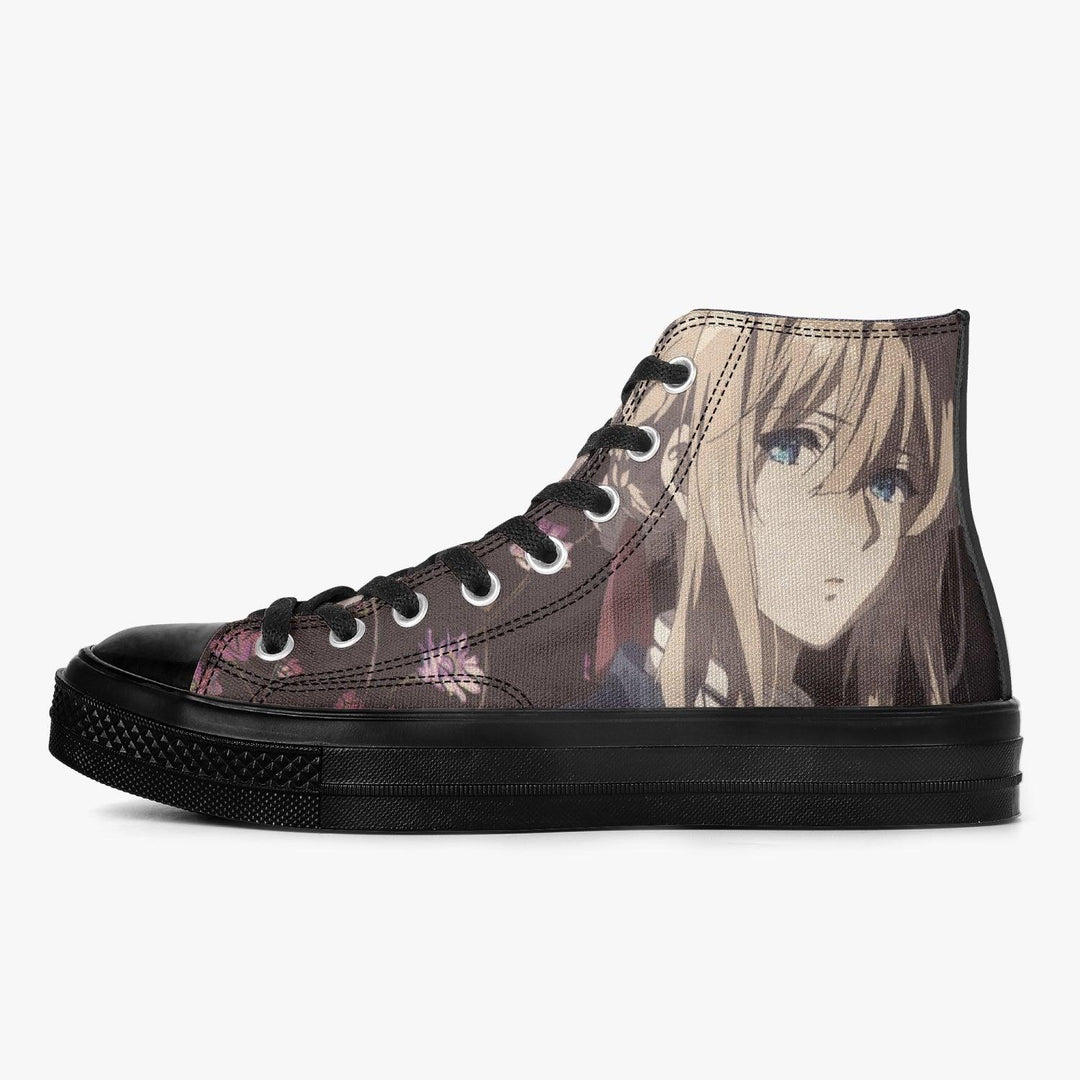 Violet Evergarden Violet A-Star High Anime Shoes _ Violet Evergarden _ Ayuko