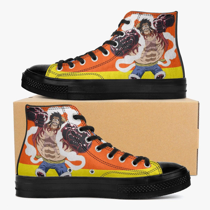 One Piece Luffy Armament Haki A-Star High Anime Shoes _ One Piece _ Ayuko