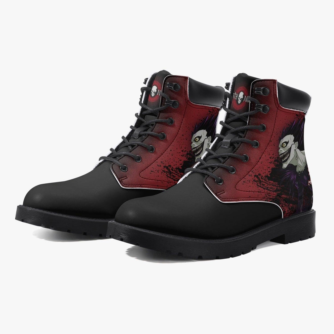 Death Note Ryuk Red Black Boots Anime Shoes _ Death Note _ Ayuko