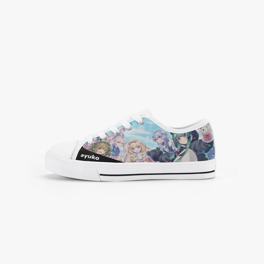 Kuma Kuma Kuma Bear Fina Kids A-Star Low Anime Shoes _ Kuma Kuma Kuma Bear _ Ayuko