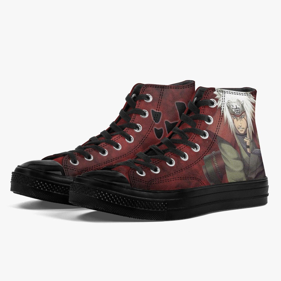 Naruto Shippuden Jiraiya A-Star High Anime Shoes _ Naruto _ Ayuko