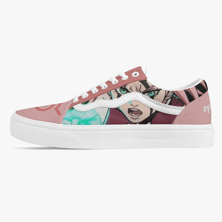 Naruto Shippuden Sakura V-OK Anime Shoes _ Naruto _ Ayuko