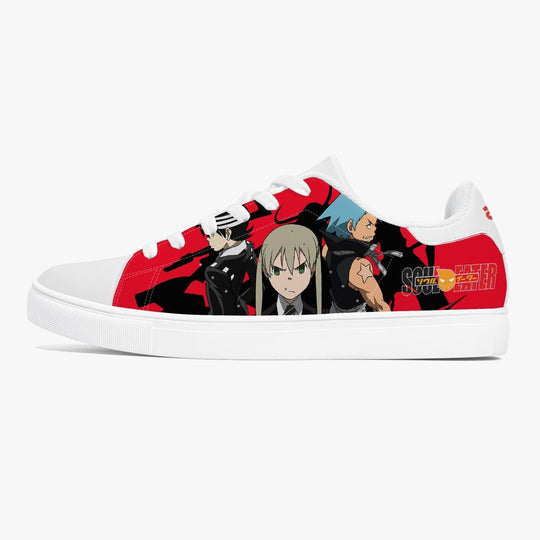 Maka Albarn with Soul Eater Evans & Death the Kid Skate Anime Shoes _ Soul Eater _ Ayuko