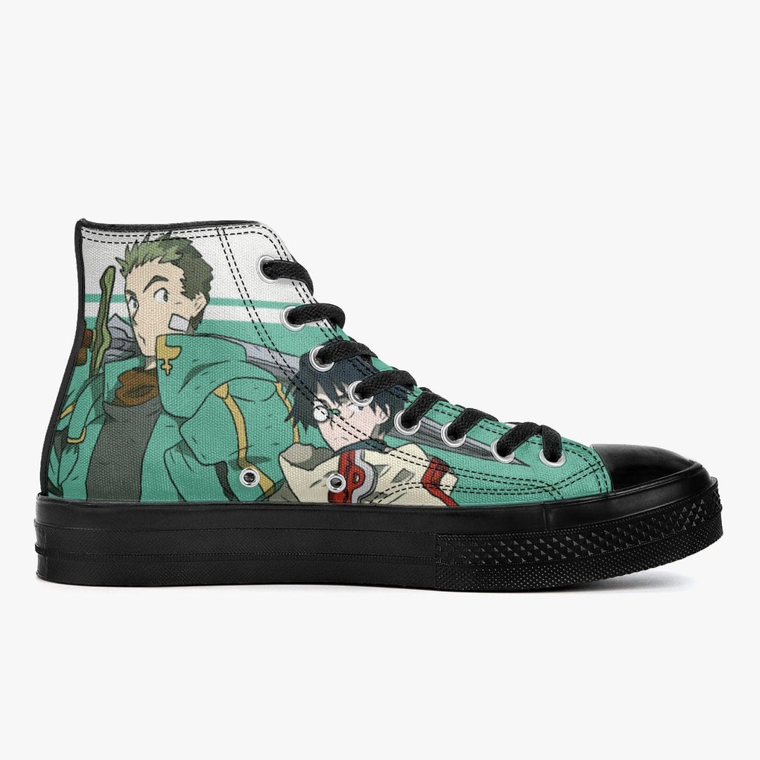 Log Horizon Shiroe with Naotsugu & Akatsuki A-Star High Anime Shoes _ Log Horizon _ Ayuko